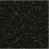 Miyuki delica beads 11/0 - Opaque matte black DB-310 